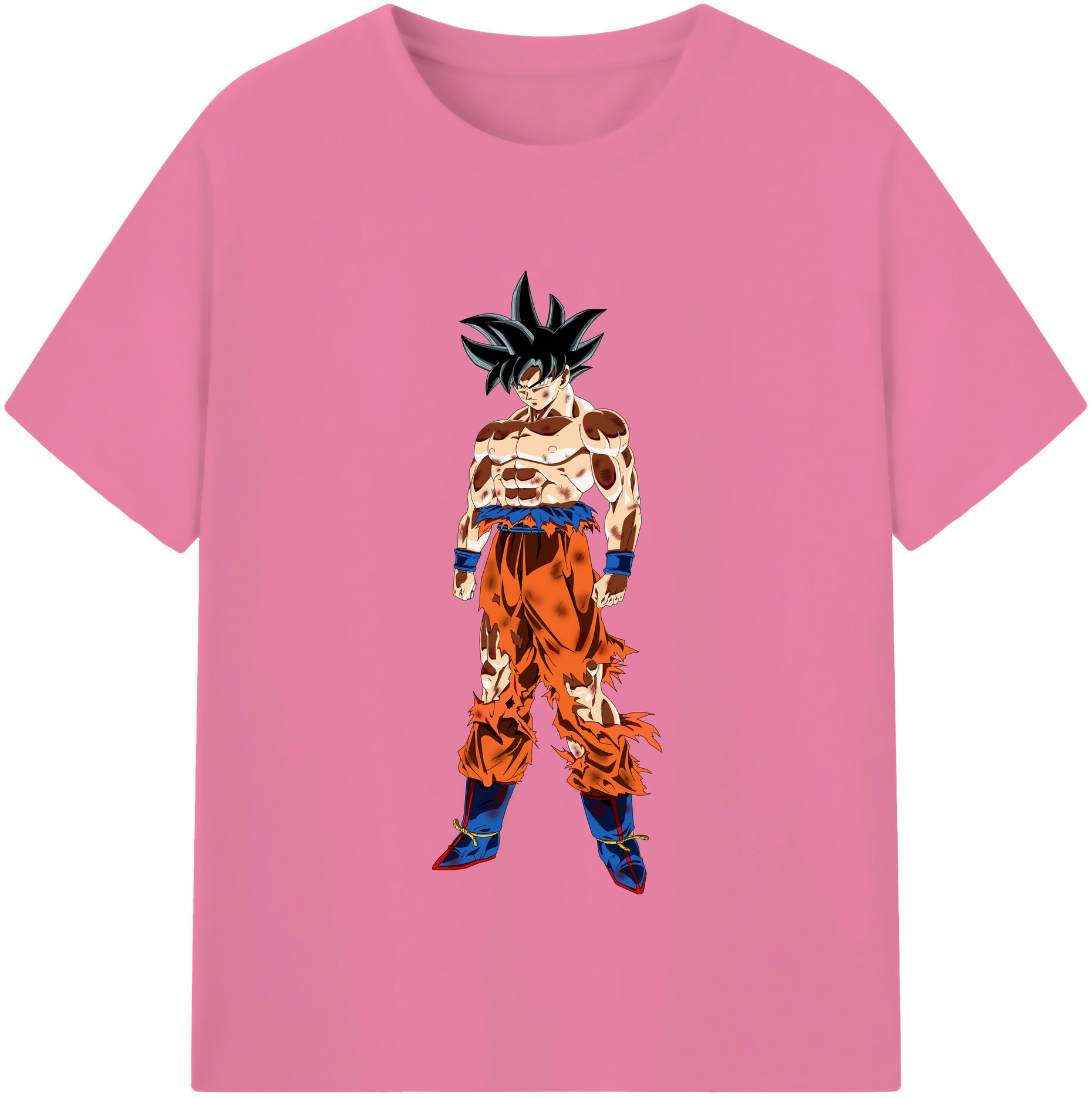 （画像用） ドラゴンボール 孫悟空（そん ごくう）Son Goku カカロット DRAGON BALL Kakarotto 綿100％半袖Tシャツ（フロントプリント）